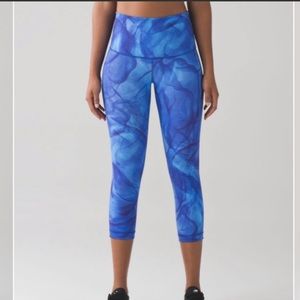Lululemon Wunder Under Crop (Hi-Rise) (21")
